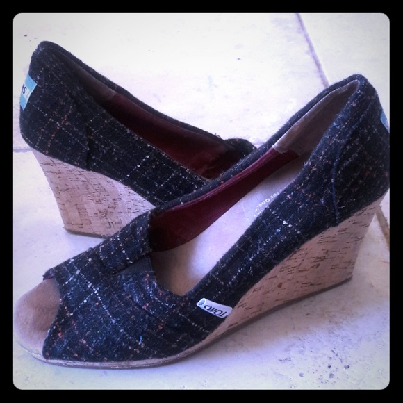 Toms wedges - Picture 1 of 4